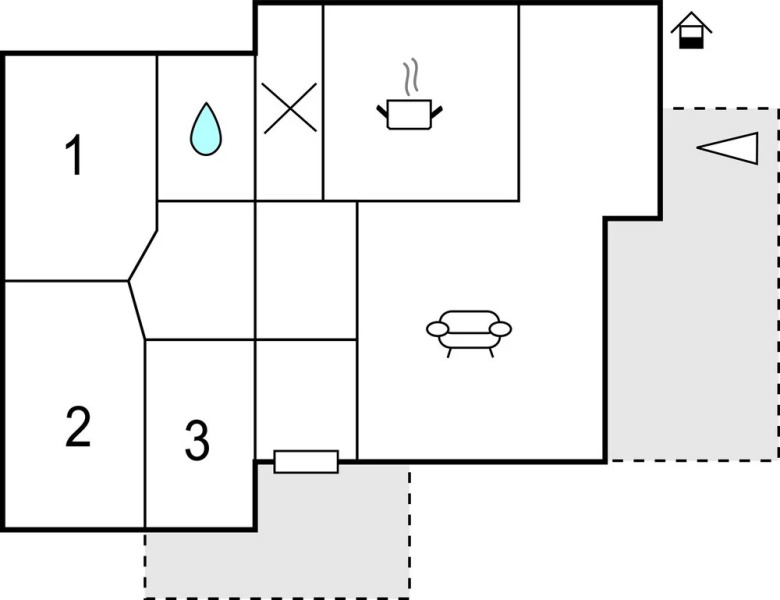 Amazing Home in Blato na Cetini With Wifi and 3 Bedrooms