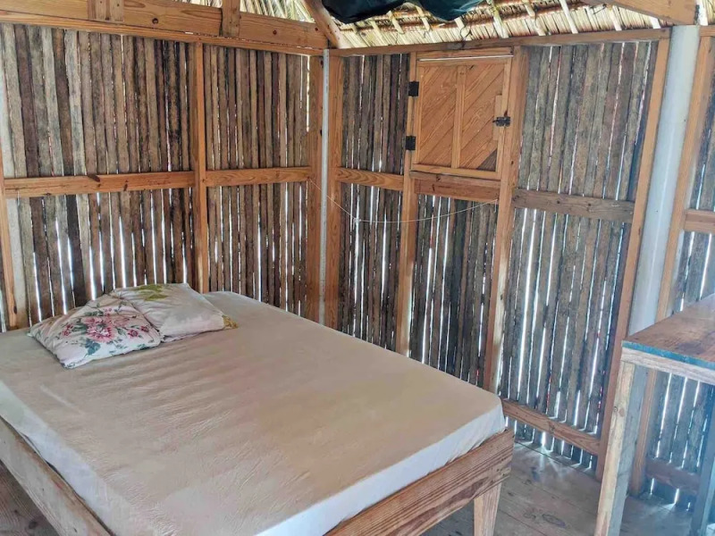 Cabins on paradise San Blas island