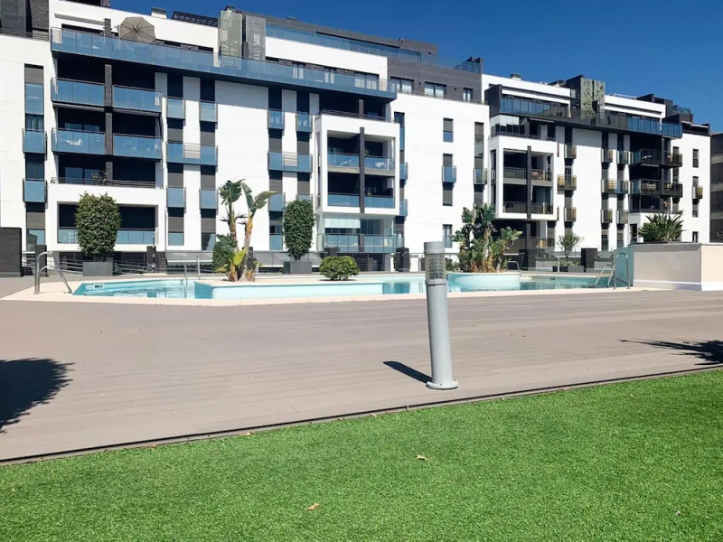 Apartment With 2 Bedrooms in Aguadulce, With Wonderful City View, Shared Pool, Furnished Terrace Near the Beach