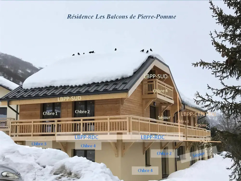 Chalets Magnin Les Balcons de Pierre Pomme Nord