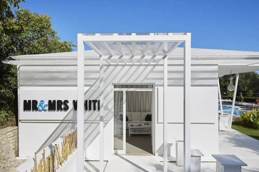 Mr & Mrs White Corfu Couples Retreat Adults Only