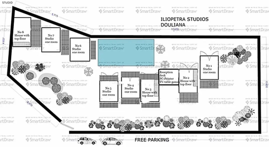 Heliopetra Studios, Small Village Close to Beaches