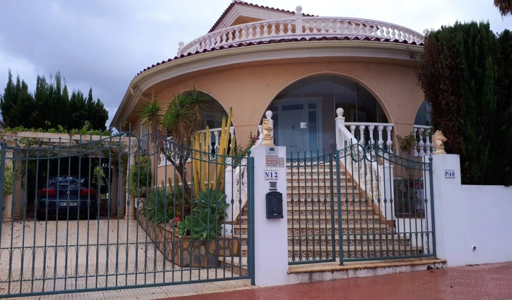 Villa With 3 Bedrooms in Ciudad Quesada, With Wonderful sea View, Private Pool, Enclosed Garden Near the Beach