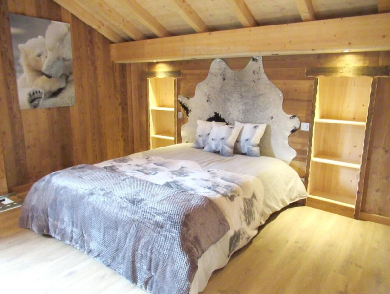 Chalet With 4 Bedrooms in Le Biot, With Wonderful Mountain View, Furnished Garden and Wifi - 10 km From the Slopes
