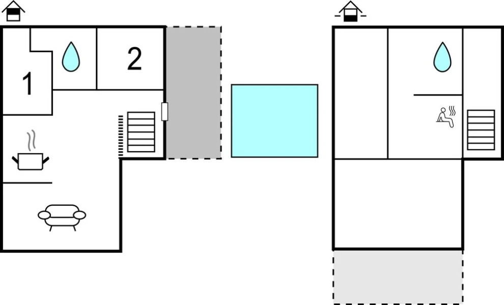 Stunning Home in Sv Martin na Muri With Sauna, Wifi and 2 Bedrooms