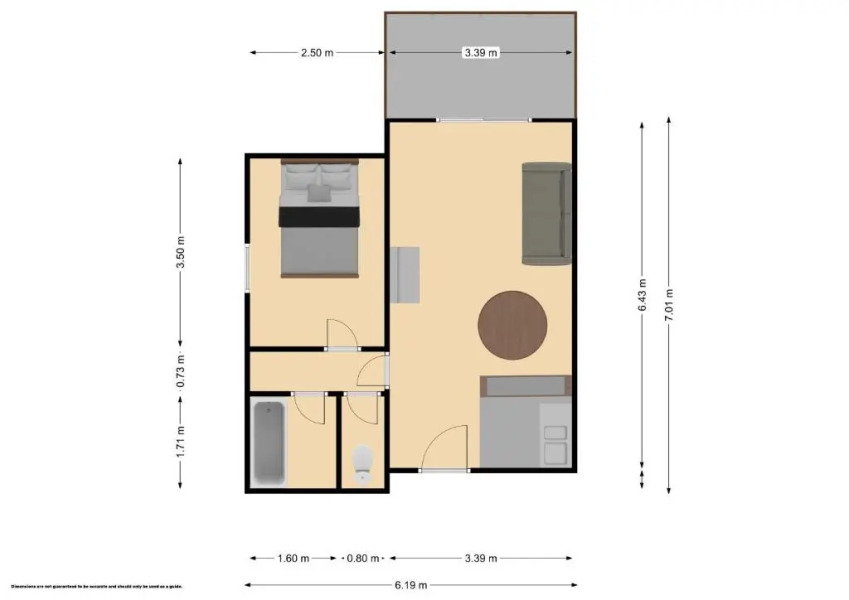 Les Terrasses d'Eos, 1-bed apartment with fireplace, Ski in, Ski out