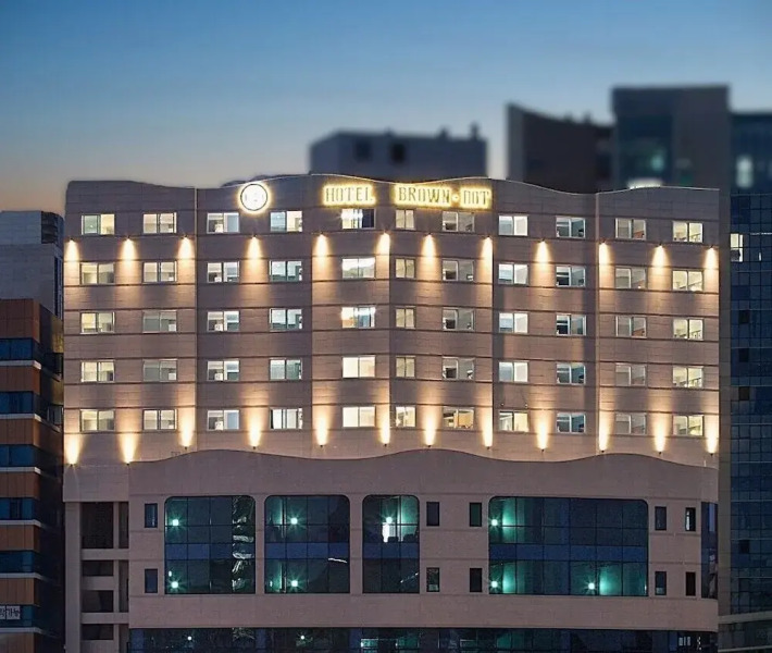 Brown Dot Hotel Jinju Chungmugong