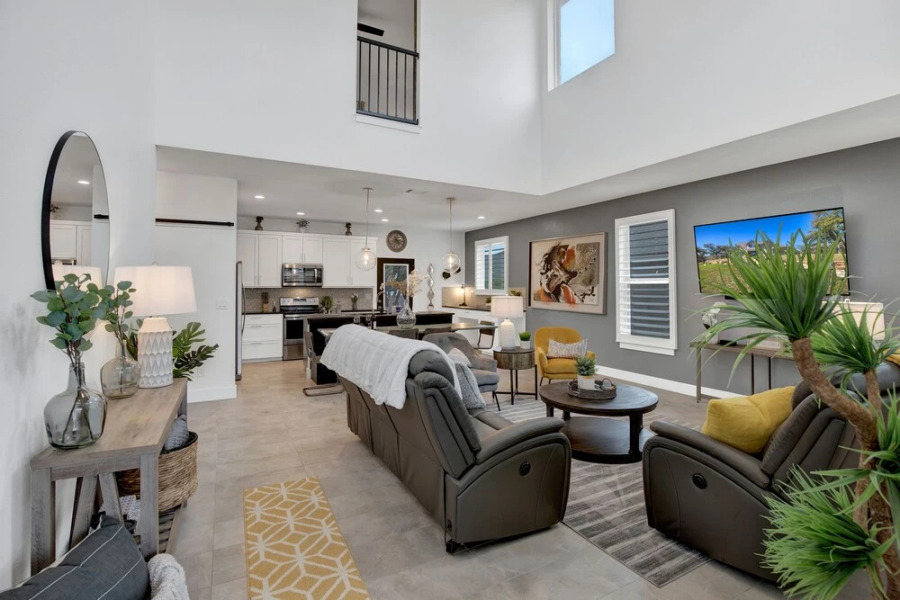 Soaring 2-level Point Venture Home on Lake Travis