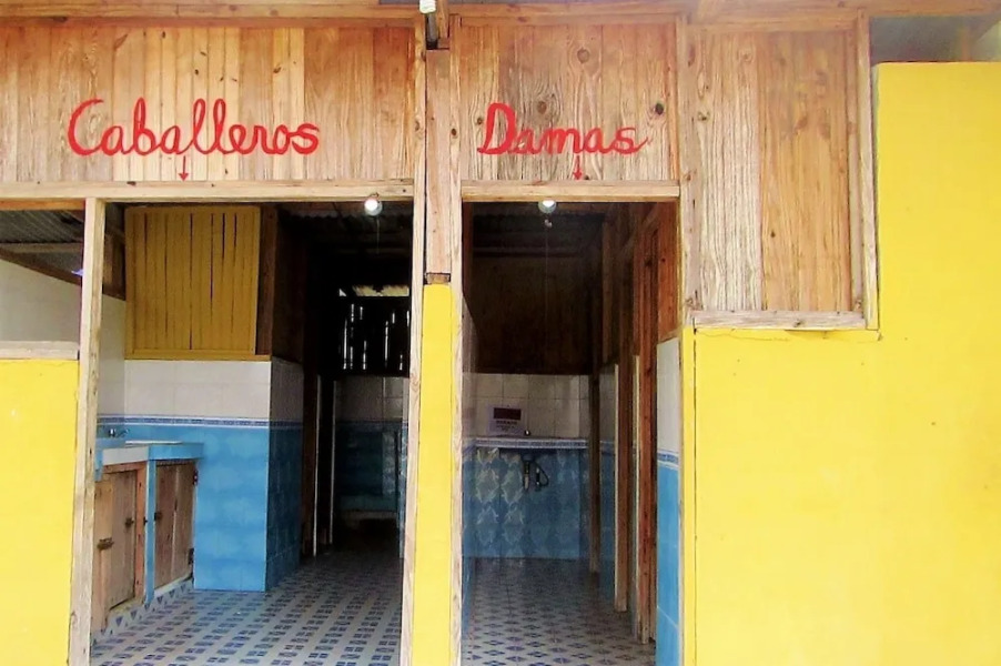 Cabins in Aguja Island