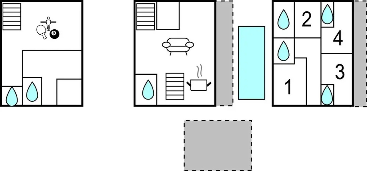 Amazing Home in Baska With Sauna, 4 Bedrooms and Swimming Pool