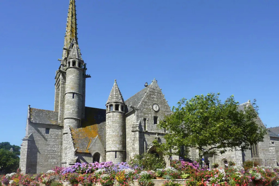Stone House in Brittany Near Sandy Beaches