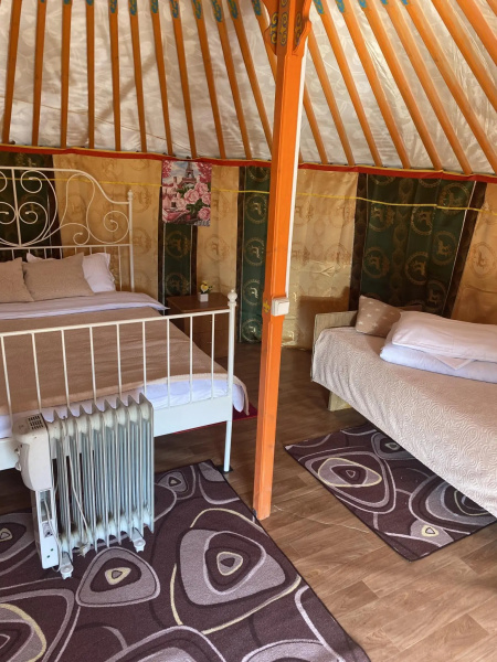 Yurt camping