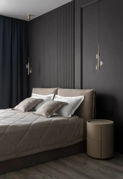 Квартира в синих тонах