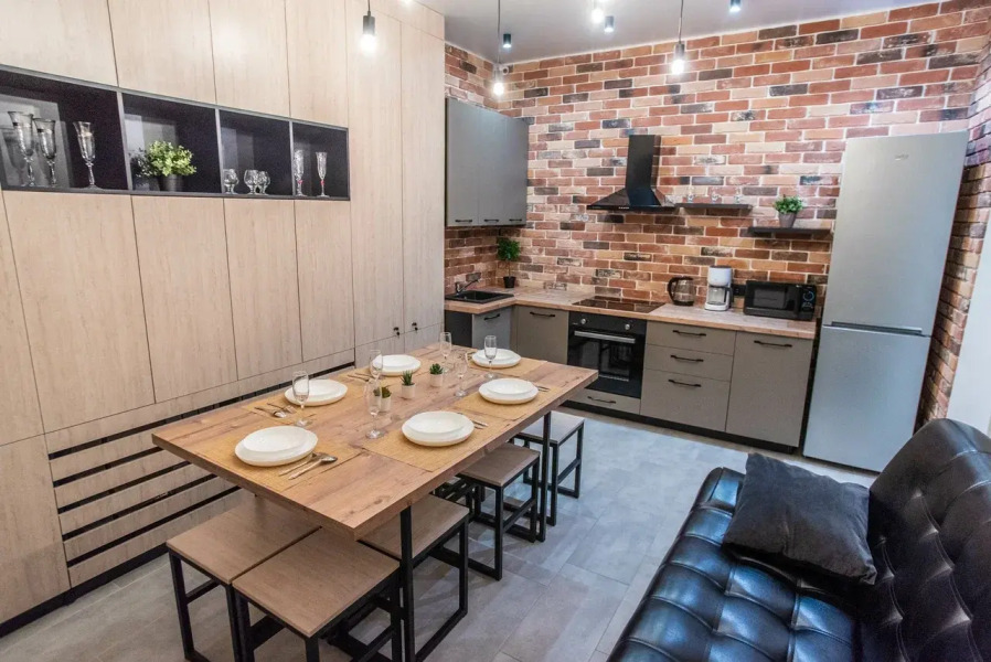 Квартира Loft рядом с Аквапарком