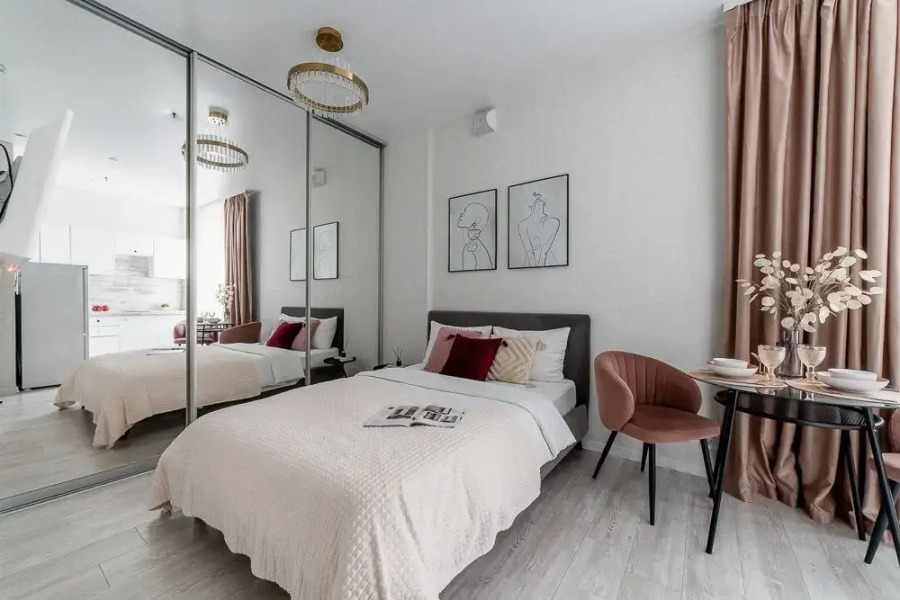 Апартаменты White Studio от Сети Good Vibes Apartments