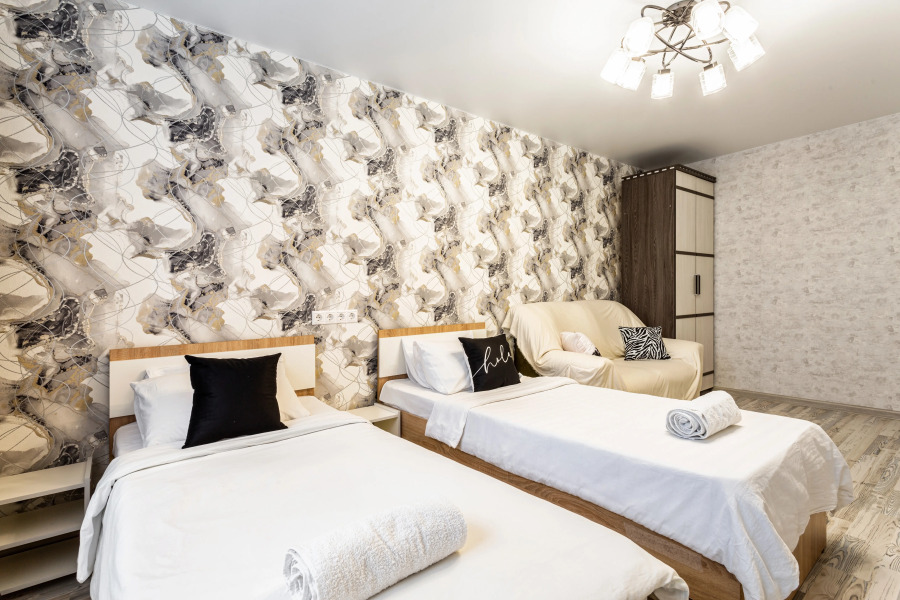 Квартира Большая трехкомнатная квартира в городе Воскресенск