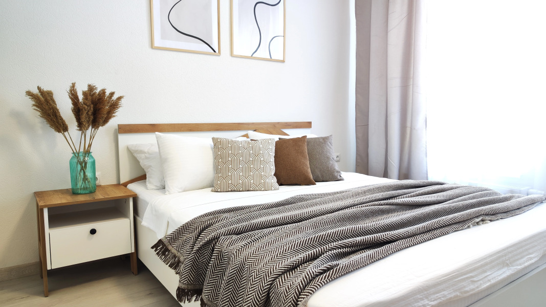 Апартаменты Panda Home в Сердце Сибири с видом на город с высоты