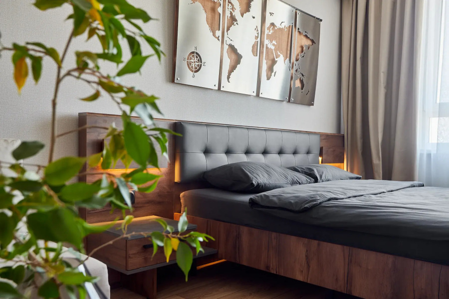 Квартира Дерево и Сталь