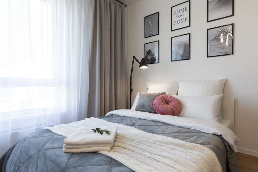 Апартаменты GOSTIO студия ЖК Дмитровский Парк метро Яхромская