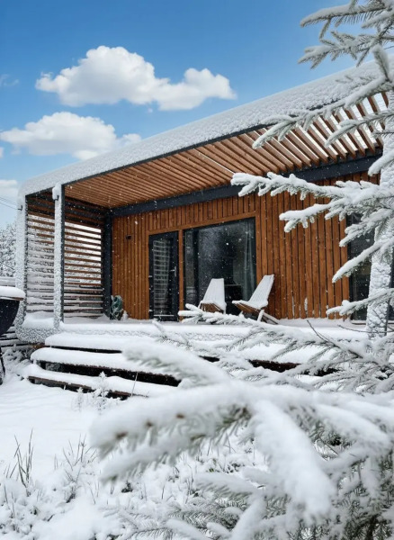 Частный дом Мини-дом с баней и чаном в Истре