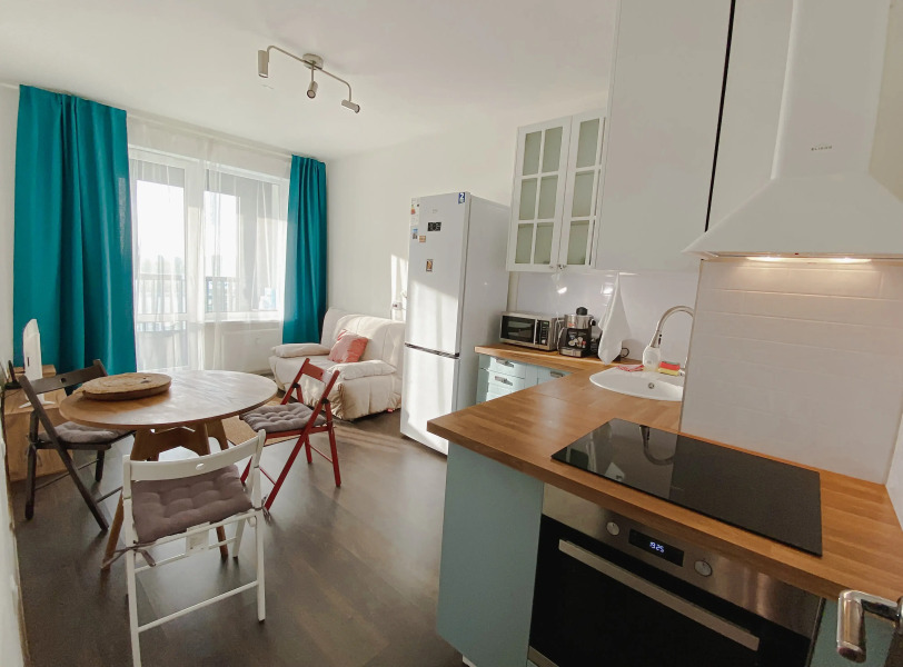 Квартира 1-комн на берегу Невы