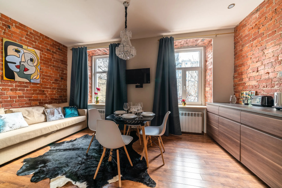 Апартаменты 2 Letyourflat Loft на улице Восстания