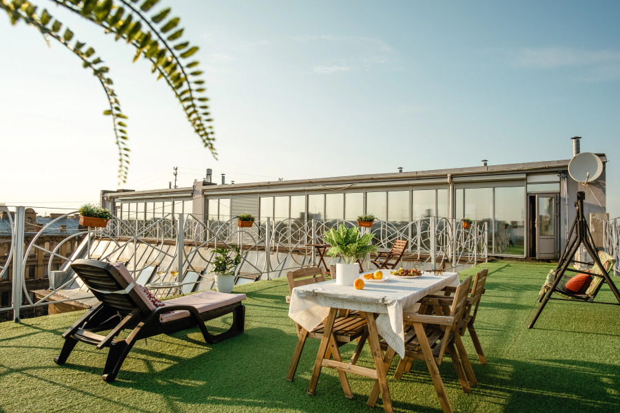 Апартаменты Minin Apartments двухуровневые с видовой Террасой 200 кв.м.