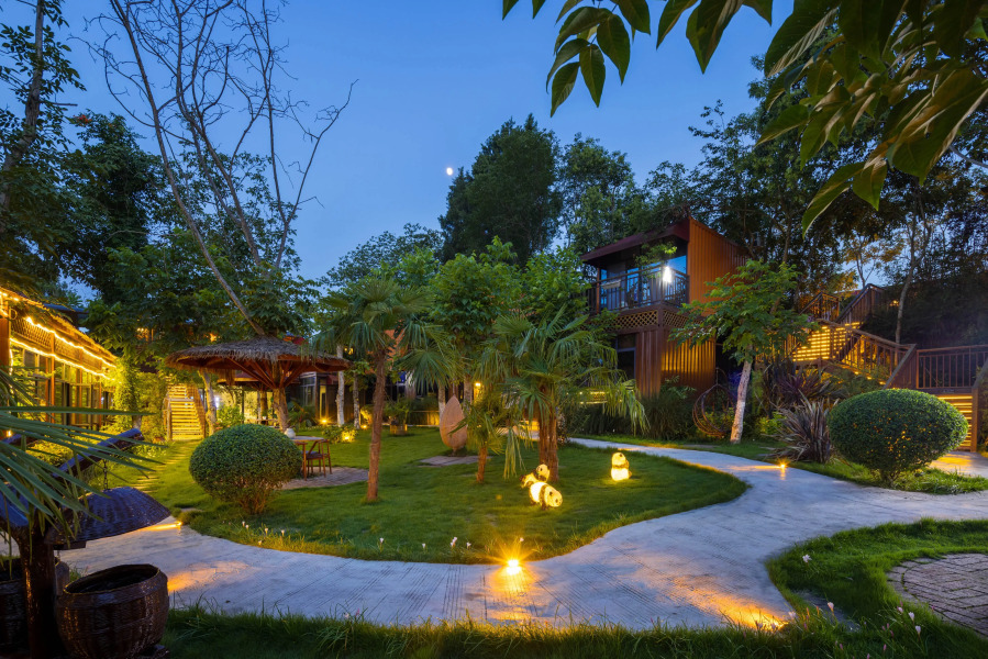 Ночлег и завтрак (B&B) Yiyuan Designer Internet Celebrity Chengdu Tianfu International Airport