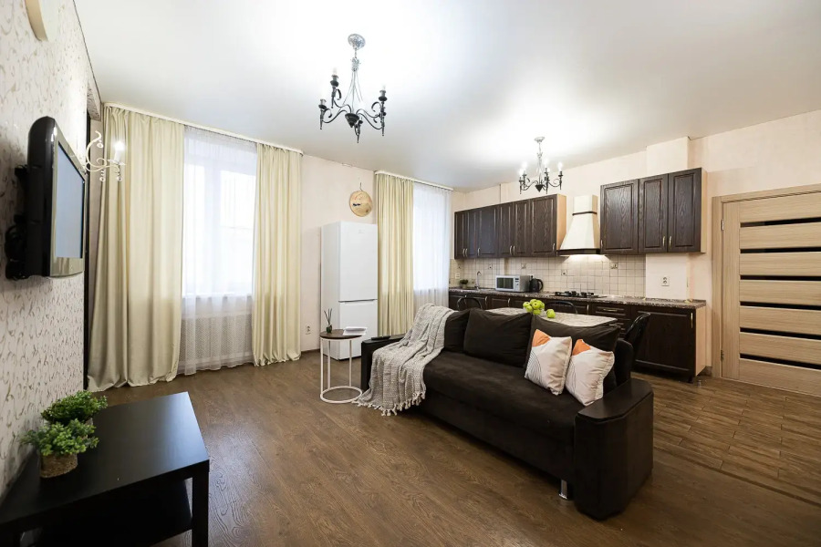 Апартаменты Пять Звёзд Красивая Квартира с Джакузи