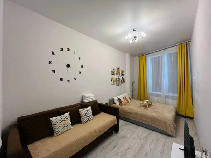 Апартаменты Happy People  в доме  с Термы Видное и ТЦ Галерея 9-18 № 5