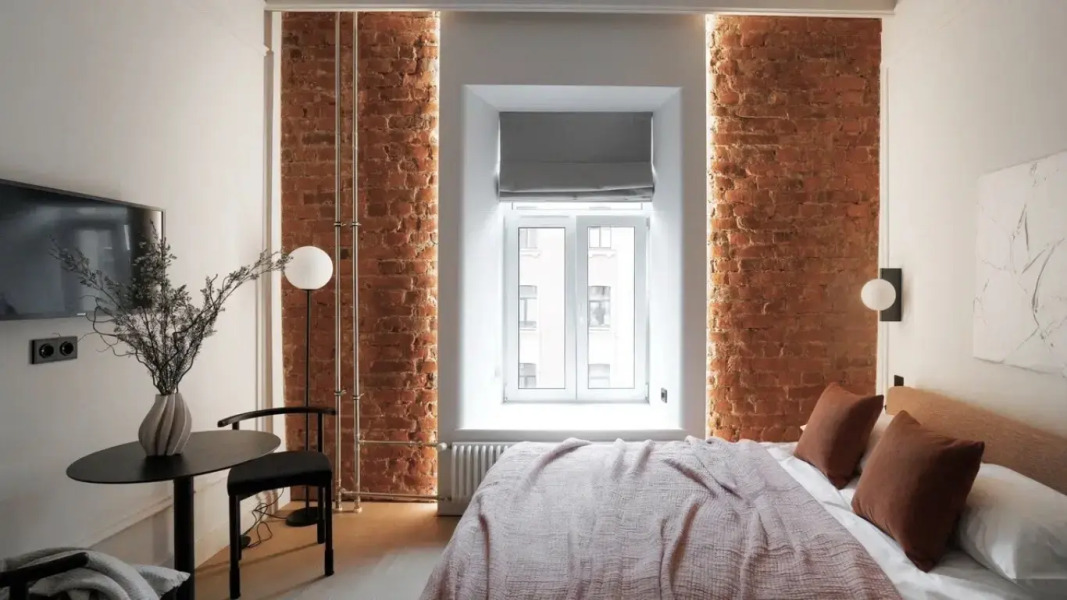 Апартаменты P.S. Apartments у Невского проспекта с видом на город