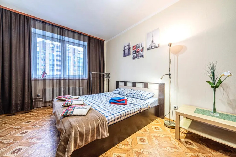 Апартаменты Однокомнатная квартира на улице Белы Куна