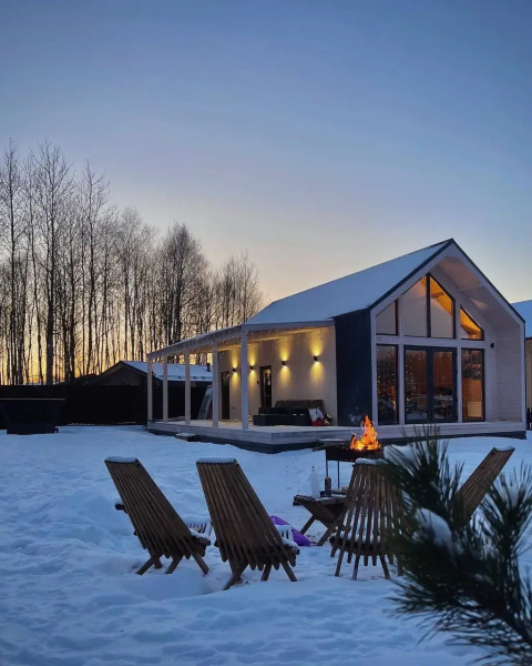 Частный Дом с Сауной и Горячим Чаном от Sheluha House