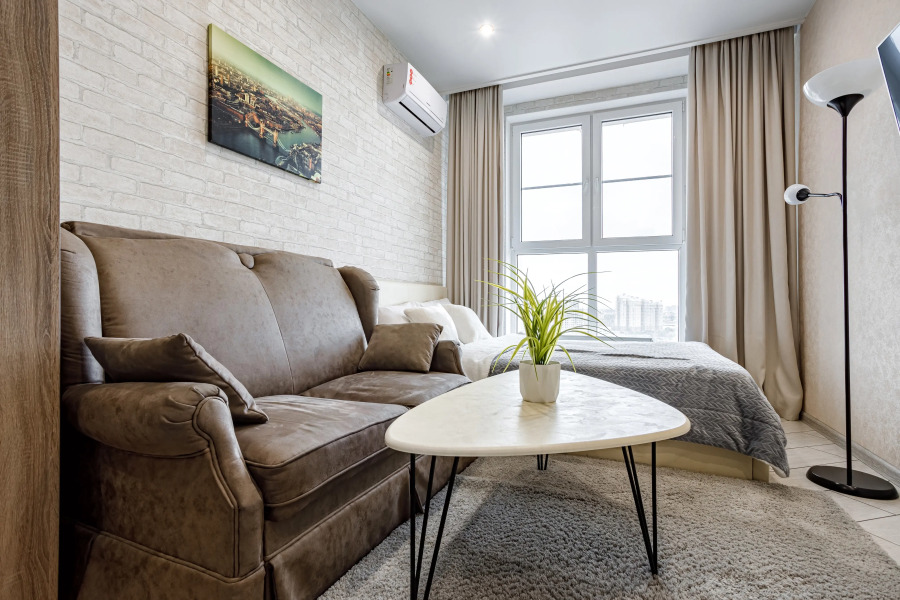 Апартаменты Студия с Видом на Центр Города