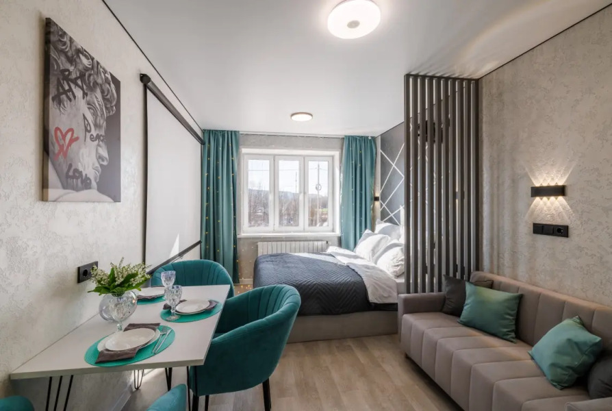 Апартаменты Meduza apart уютные кино-студии с проекторами №4