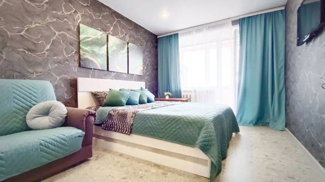 Квартира с видом на город в центре Хабаровска