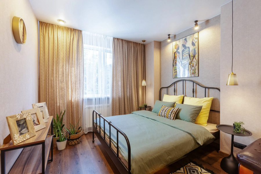 Квартира Aparts Pro+ ЭкоШарм — стильная с уютной атмосферой