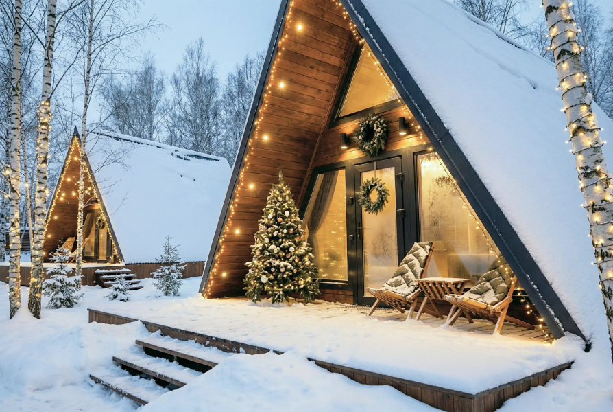 Частный дом Forest Glamp Uvarovo