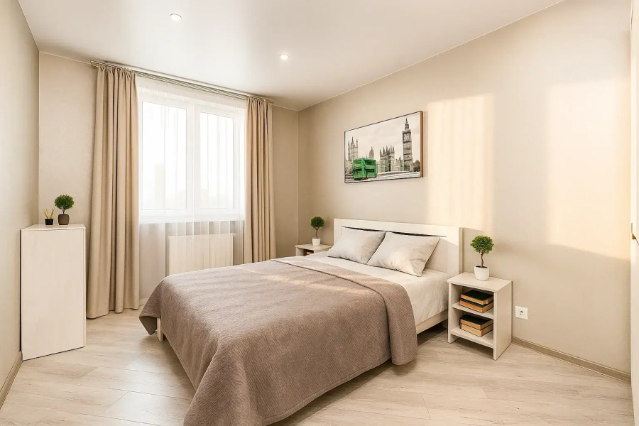 Апартаменты РусХаус у Аквапарка, возле центра и набережной (RusHouse)