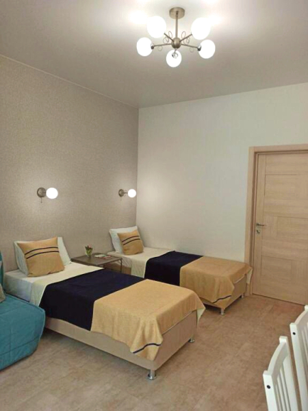 Апартаменты Двухкомнатная квартира в элитном поселке с частным пляжем