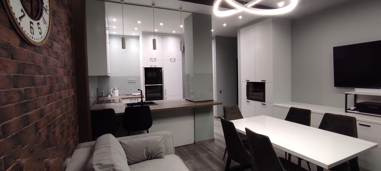 Апартаменты Охта Парк Adventure Де Люкс с сауной