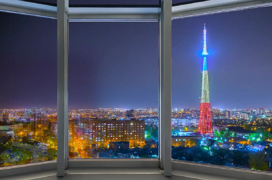 Квартира 3х комнатная с панорамой центра, 11 этаж