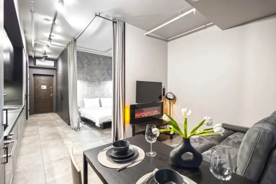 Апартаменты Люкс с Видом на Город Elite Apartments