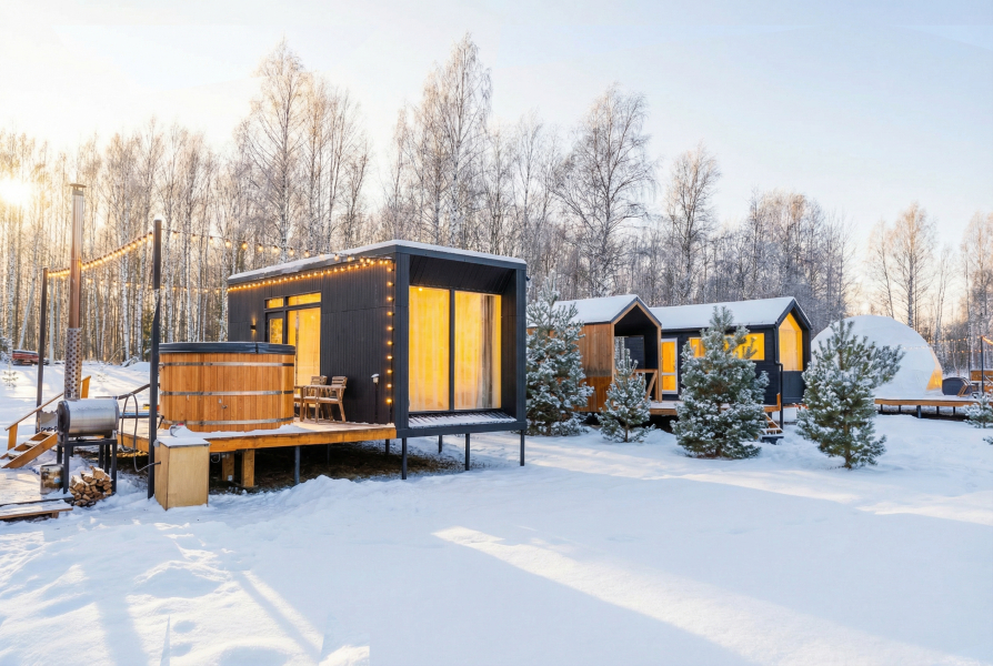 Глэмпинг Rich Life Village