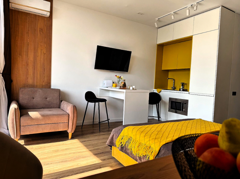 Апартаменты  Sun Paradise с видом на море и горы