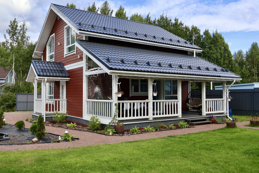 Частный Дом с баней на дровах