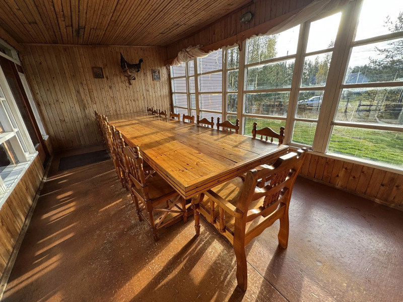 Частный дом Ретро-дача в Карельской деревне