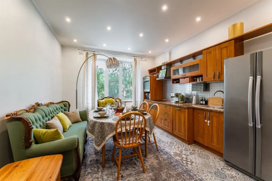 Квартира Огромная двухкомнатная для 5 человек у Москва Сити