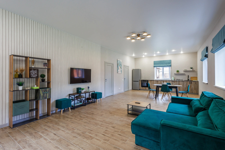 Частный дом Дом с 2-мя спальнями у дубового леса