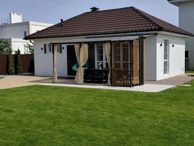 Гостевой дом с лаунж зоной, барбекю и баней